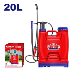 Pulvérisateur à Dos Emtop ESPP42002 20 Litres