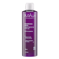 Le shampooing doux PURALIA associe les bienfaits de la kératine, de l’huile de coco et de l’aloe vera, aux propriétés adoucis ...