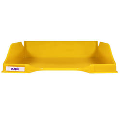 Purple Corbeille A Courrier Essential Jaune