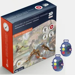 Puzzle Edition Dinosaures 3D 3 Dinosaures 103 Pièces