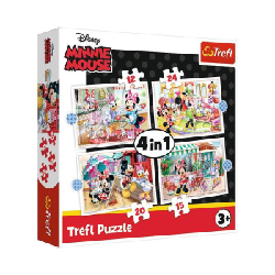Puzzle TREFL 4EN1 Minnie