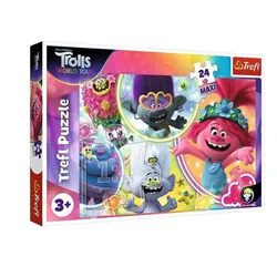 Puzzle TREFL Trolls 24 pièces Maxi