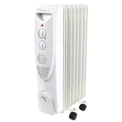 Radiateur à Bain D'huile Biolux 7 Eléments 1500W Blanc