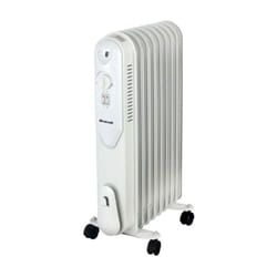 Radiateur Bain d'Huile Brandt 2500W Blanc - 11 Éléments Économique