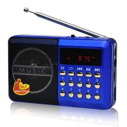 Radio Bluetooth Yuegan YG011BT Bleu