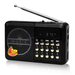 Radio Bluetooth Yuegan YG011BT Noir