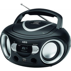Radio CD- MP3 AEG Portable USB - Noir (SR-4374)