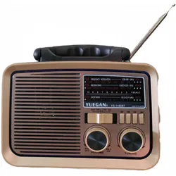 Radio Fm Bluetooth Yuegan YG-1182BT Marron