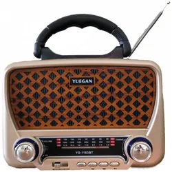 Radio Fm Bluetooth Yuegan YG-1183BT Marron