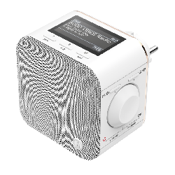 Radio numérique Hama DR40BT-PlugIn Blanc