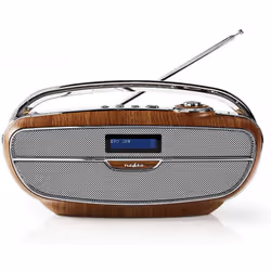 Radio numérique sans fil Bluetooth FM / DAB + avec haut-parleur spéciale - Batterie 3600 mAh - jusqu'à 7 heures - Sortie sono ...