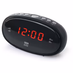 Radio Réveil Muse Pll Double Alarme New One Noir