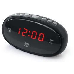 Radio Réveil Muse Pll Double Alarme New One Noir