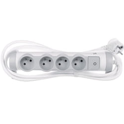 Rallonge Multiprise Legrand LEG050076 4 Prises 3MBlanc