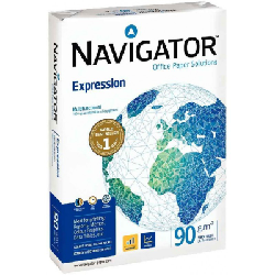 Rame papier Navigator A4 90g/m² Extra Blanc