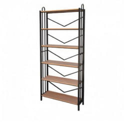 Rangement Métallique + 6 Etagères Stratifiées Sotufab