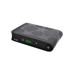 Récepteur ALPHASAT-4K Ultra HD 4K / NOIR + 5 ABONNEMENTS
