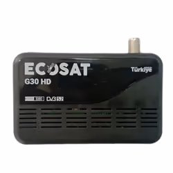 Récepteur Ecosat G30-HD - Résolution : Full HD 1080 - Connectivité : Wifi, HDMI, USB 2.0, HDTV - YouTube - Compatible Avec Cl ...