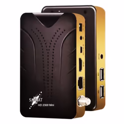 Récepteur Samsat HD 2300 Mini - Résolution Full HD 1080p - Compatible 3D - Compatible clé 3G - Wifi - HDMI - Mémoire 8000 cha ...