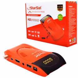 Récepteur Star Sat + Clé Wifi - Résolution Full HD 1080p - Wifi  Support 3G  1x HDMI  1x USB 2.0 - PVR (Personnal Video Recor ...