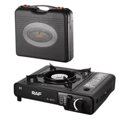 Réchaud à Gaz Raf R.8111 1 Foyer Noir