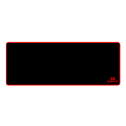 REDRAGON P003 tapis de souris Tapis de souris de jeu Noir, Rouge