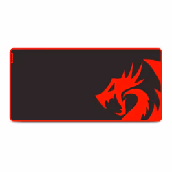 REDRAGON P006A tapis de souris Tapis de souris de jeu Noir, Rouge