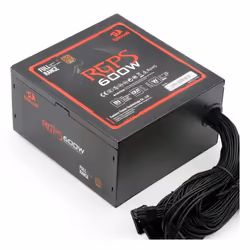 REDRAGON RGPS PS002 unité d'alimentation d'énergie 600 W 20+4 pin ATX ATX Noir - Vue supplémentaire 4