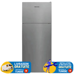REFRIGERATEUR 2 PORTES TELEFUNKEN 569 LITRES  NO FROST INOX