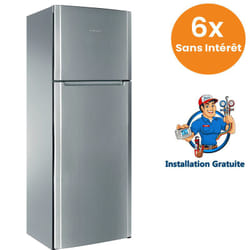 Réfrigérateur Ariston Double Portes 385Litres NoFrost Inox