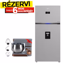 Réfrigérateur BEKO RDNE700E40DZXP 700Litres NoFrost + Robot Pétrin PROVA