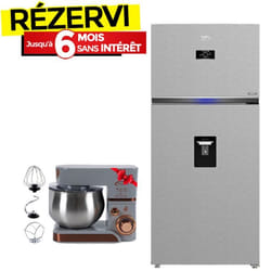 Réfrigérateur BEKO RDNE700E40DZXP 700Litres NoFrost + Robot Pétrin PROVA