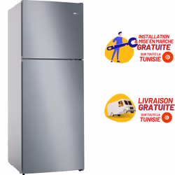 Réfrigérateur BOSCH XXL - 2 Portes - Système de refroidissement: NoFrost - Volume Brut total: 485 Litres - Volume net total: ...