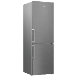 Réfrigérateur Combiné BEKO 400L Silver (RCSE400M21X)