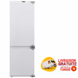 Réfrigérateur Combiné Encastrable TELEFUNKEN 256 Litres NoFrost Blanc