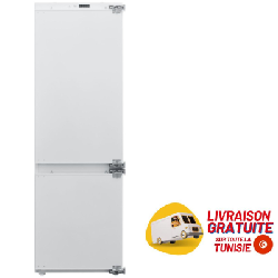 Réfrigérateur Combiné Encastrable TELEFUNKEN 256 Litres NoFrost Blanc
