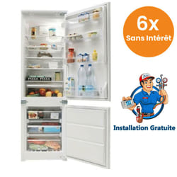 Réfrigérateur combiné encastrable Whirlpool No frost 264L (ART 872/A+/NF)