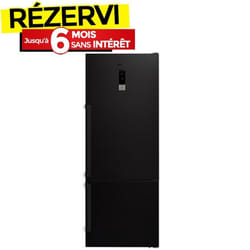Réfrigérateur Combiné FOCUS F4870B 500L NoFrost - Noir