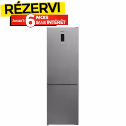 Réfrigérateur Combiné FOCUS QUADRA-3760 373L NoFrost - Inox