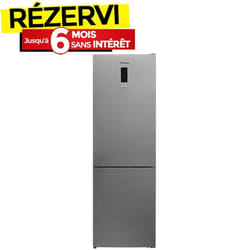 Réfrigérateur Combiné FOCUS QUADRA-3760 373L NoFrost - Inox