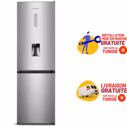 Réfrigérateur Combiné Hisene RD-39WC - Système de refroidissement : NoFrost - Capacité de Réfrigérateur : 320 Litres - Class ...