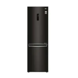Réfrigérateur Combiné LG Inverter 374L NoFrost Noir