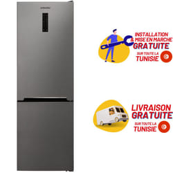 Réfrigérateur Combiné NEWSTAR Nofrost 400 L Inox