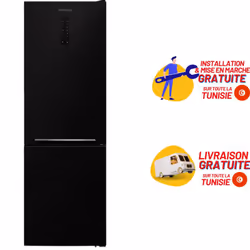 Réfrigérateur Combiné NEWSTAR Nofrost 400 L Noir
