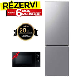 Réfrigérateur Combiné SAMSUNG RB34C600ES9 340L NoFrost + Micro-Onde SAMSUNG