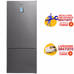 Réfrigérateur Combiné Telefunken - Système de refroidissement : No Frost - Capacité de Réfrigérateur : 560 Litres - Classe én ...