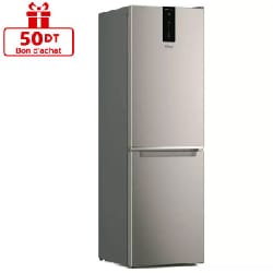 Réfrigérateur Combiné WHIRLPOOL W781O-OX 338L NoFrost - Inox