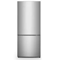 Réfrigérateur Combinée Hisense RM-55WC Inverter 420L NoFrost Silver