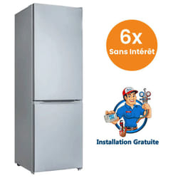 Réfrigérateur Combinée Montblanc MRC300X 300L Less Frost Inox