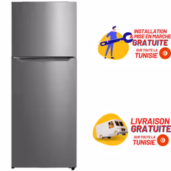 Réfrigérateur CONDOR 340 Litres Nofrost - Silver (CRDN430S)